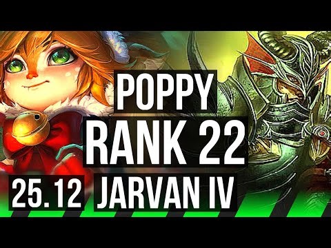 POPPY vs JARVAN IV (JGL) | 2/4/23, Rank 22 | NA Challenger | 25.12