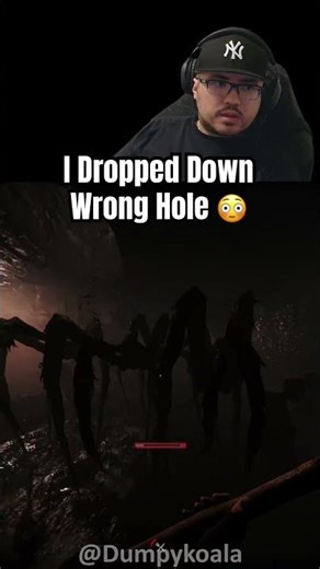 I Dropped Down Wrong Hole 😳 #totalchaos