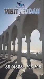 Discover the vibrant city of Jeddah, where modern elegance blends seamlessly with rich heritage! Take in the stunning views of the Red Sea, and wander through the historic Al-Balad, with its timeless charm. Dive into exciting water adventures and relax on pristine beaches, perfect for unwinding. Jeddah offers a world of unforgettable memories and endless exploration. Start your journey with T 360 Tours & Travels. Website : www.t360toursntravels.com Android App : play.google.com/store/apps/detail