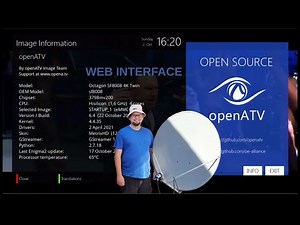 Web Interface streaming With E2 Linux OS OPENatv | OCTAGON SF8008 UHD E2 DVB-S2X Satellite Receiver