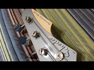 My First Reaction to the Schecter Banshee Bass 4 String 30 inch scale