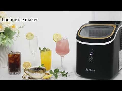 Ice maker HZB 15AF operation demonstration video