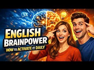 English Brainpower – How to Activate It Daily | Daily Mind Training for Better English Fluency