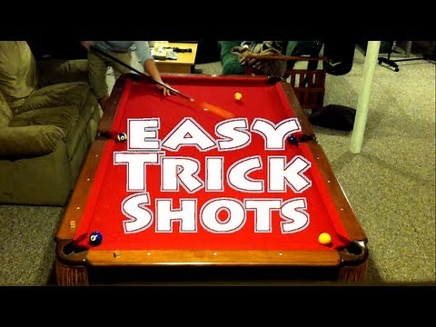 Easy Pool Trick Shots - Beginner Level