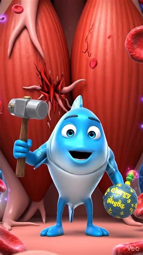 Momos vs Fish vs Milk 😱 Inside Your Body क्या होता है?