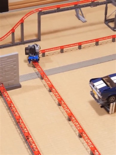 Lego roller coaster build tutorial