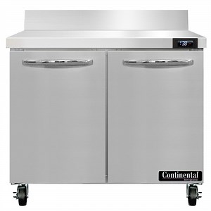 Continental Refrigerator SW36-N-BS 36" Worktop Refrigerator with Backsplash