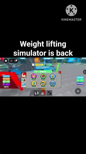 Weight lifting simulator is back!!!