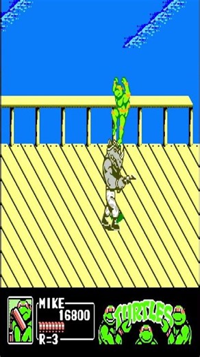 🔥 Boss Down! Rocksteady | TMNT III: The Manhattan Project 🐢