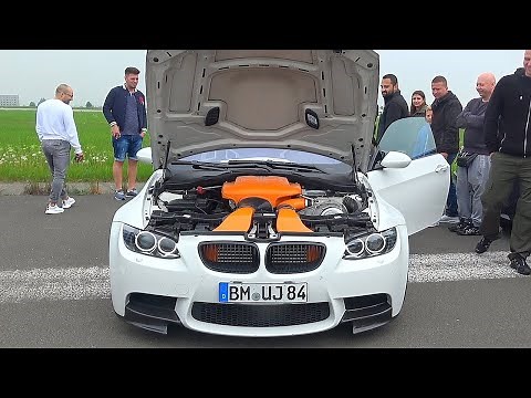 BMW M3 E92 Supercharger Sound G Power Tuning