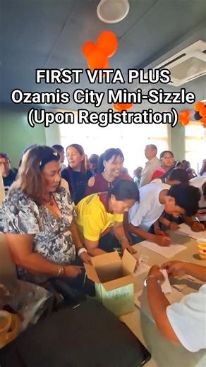 Congratulations First Vita Plus Ozamis City for a Very Successful Mini-Sizzle (11-22-25).👍👍 Registration pa lang nagpipilahan at nagsiksikan ang mga Guest and Leaders.😮 To GOD Be ALL The GLORY!🙏🙏 #FirstVitaPlusPH #ThankYouLord #LifeChangingOpportunity #OzamizCity | Coach Larry