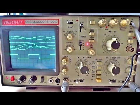 Oszilloskop Komplette Einführung Alle Funktionen erklärt