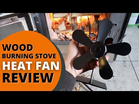 Wood Burning Stove Heat Fan Review: Thermo Electric Heat Powered Fan