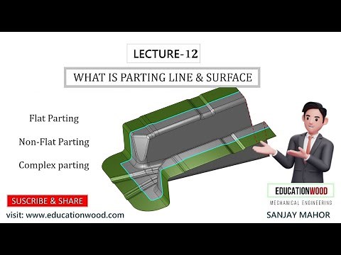 Lecture-12 Parting Line & Parting Surface