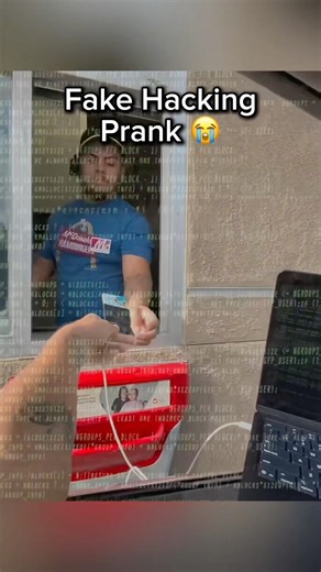 Fake Hacking Prank😭