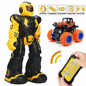 Watch Yellow Remote Control Robots for Kids on Amazon Live