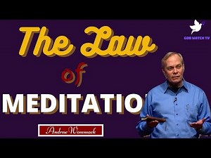 NEW || THE LAW OF MEDITATION || ANDREW WOMMACK
