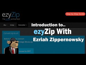 Introduction To ezyZip, The Simple Online Archive Tool!