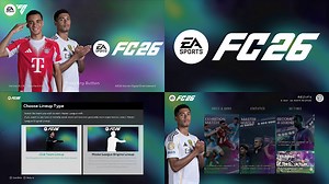 Graphic Menu EA SPORTS FC 26