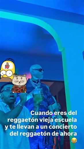 Cuando eres de la vieja escuela del reggaetón y te llevan a un concierto del reggaetón de hoy día 😂😂😂 que alegría 😂😂😂 #risasrisasymasrisas #kendokaponi | Exavier Pifia Duran Cuevas