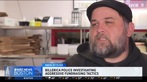 Billerica business owner allegedly threatened for not donating to police union