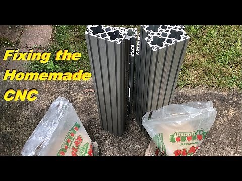 Homemade DIY CNC - fixing some problems