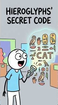 How Ancient Egyptian Hieroglyphs Actually Work