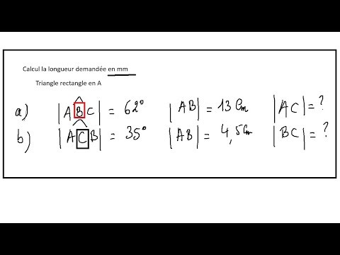 Finding the sides of a right triangle -