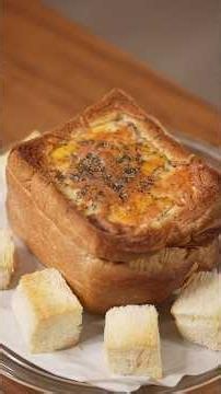 Bread Bowl Gratin 🍞