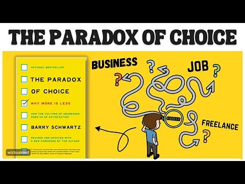 The Paradox Of Choice (Book Summary) | 5 Key Lessons | Barry Schwartz