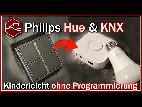 Connecting Philips Hue & KNX via Node-Red is child's play - no programming knowledge required!