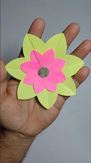 Origami Flower | Paper flower Origami | Easy Paper Flower Making #origami #diy