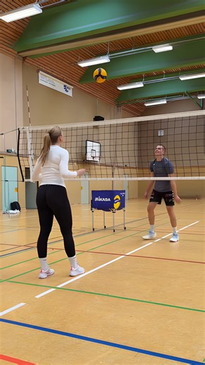 Improve your volleyball skills with pepper partner drills