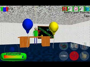 Baldi's Basics Plus V0.12 on android part 3/with ending!🎉