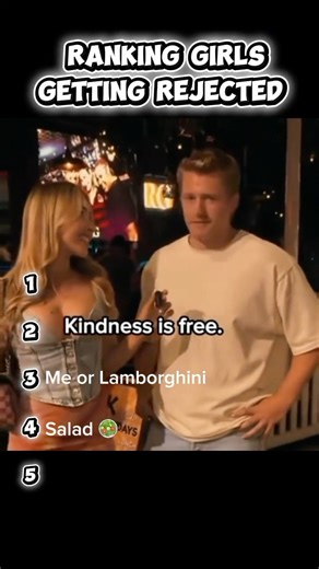 Ranking funniest rejections | Girls getting rejected!