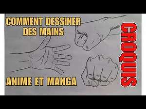 Comment dessiner des mains façon manga et anime – Astuces faciles