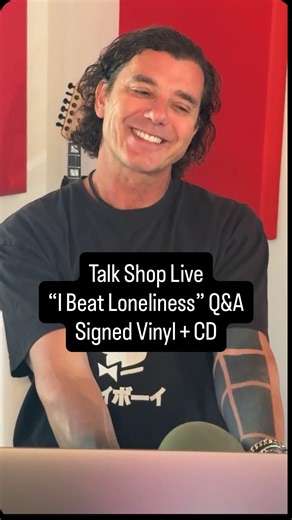 Gavin Rossdale on Instagram: "Thanks for tuning in to our interview with @talkshoplive and a behind the scenes look at our new album “I Beat Loneliness” out everywhere Friday July 18th! 🖤 Comment “shop” to receive a DM with links to purchase signed copies ✍️"