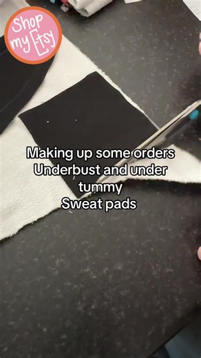 Handmade Underbust Sweat Pads Dispatch