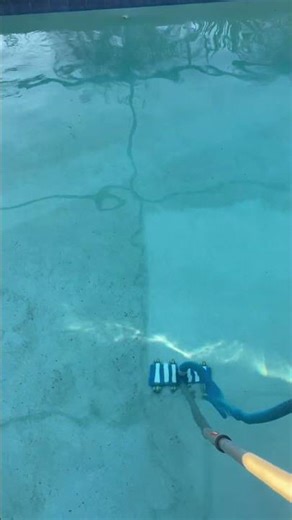 Satisfying pool vacuuming #satisfying #cleaning #poolcleaner #poolguy