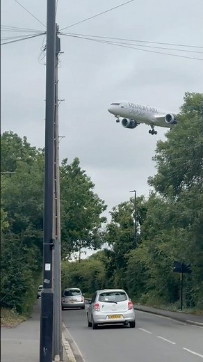 ✈️ Watch Riyadh Air Touch Down at London Heathrow 🛬 #aviation #video #travel #writeview