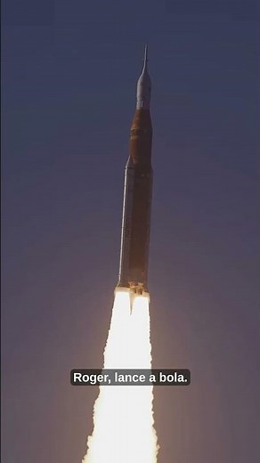 FOGUETE DA MISSÃO LUNAR ARTEMIS II DA NASA É DECOLADA! #universe #space #astronomy #rocket