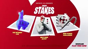 Complete the special High Stakes Challenges to unlock additional in-game rewards 🏆 | Fortnite