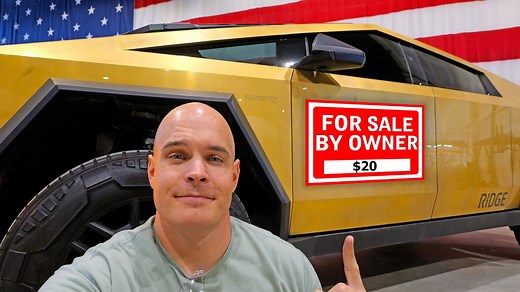 Viral Cybertruck Coated In $60,000 Of 24K Gold Hits the Auction Block | Carscoops