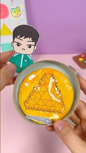 Making Squid Game2 Nightmare Dalgona and All the play tools‼️