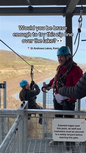 Take flight over St Andrews Lakes on our epic zip wire and soak in unbeatable views from the sky! Perfect for those looking for a bit of a pick-me-up this January! 🚀 💰 Only £25pp for the whole adventure! ☕ Cafe/pizzeria: Open for hot food and drinks with fellow riders. 🚗 Free parking onsite. 📍 St Andrews Lakes, Rochester, Kent, ME2 1BA. 🗓️ Open weekends Book today to experience the fun! 💨 https://www.standrewslakes.co.uk/zipwire/ | St Andrews Lakes