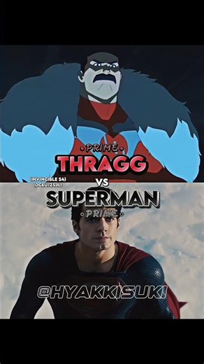 Thragg vs DCEU Superman