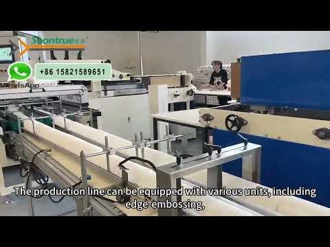 High Speed Automatic Kitchen Roll Production Line