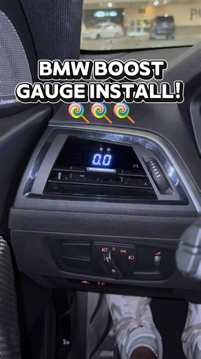 DCON on Instagram: "BMW Boost Gauge Install! 📟 #bmw #upgrade #boost #gauge #install"