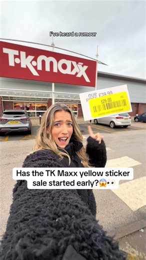 Count how many times I say “yellow sticker”🤣🤣💛. What’s your thoughts on this years TK Maxx yellow sticker sale??🤔🤨 #tkmaxx #tkmaxxhaul #bargainshopper #shoppinghack #bargain