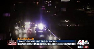KCPD identifies 'high crash locations' in KCMO